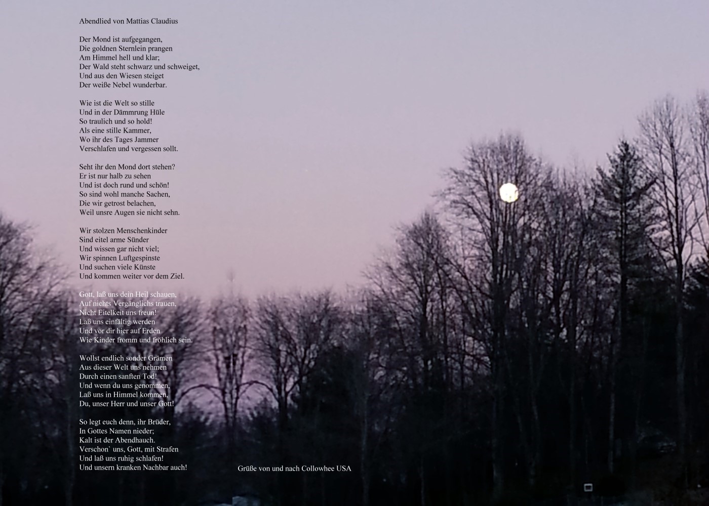 derMond von Lia mit Text